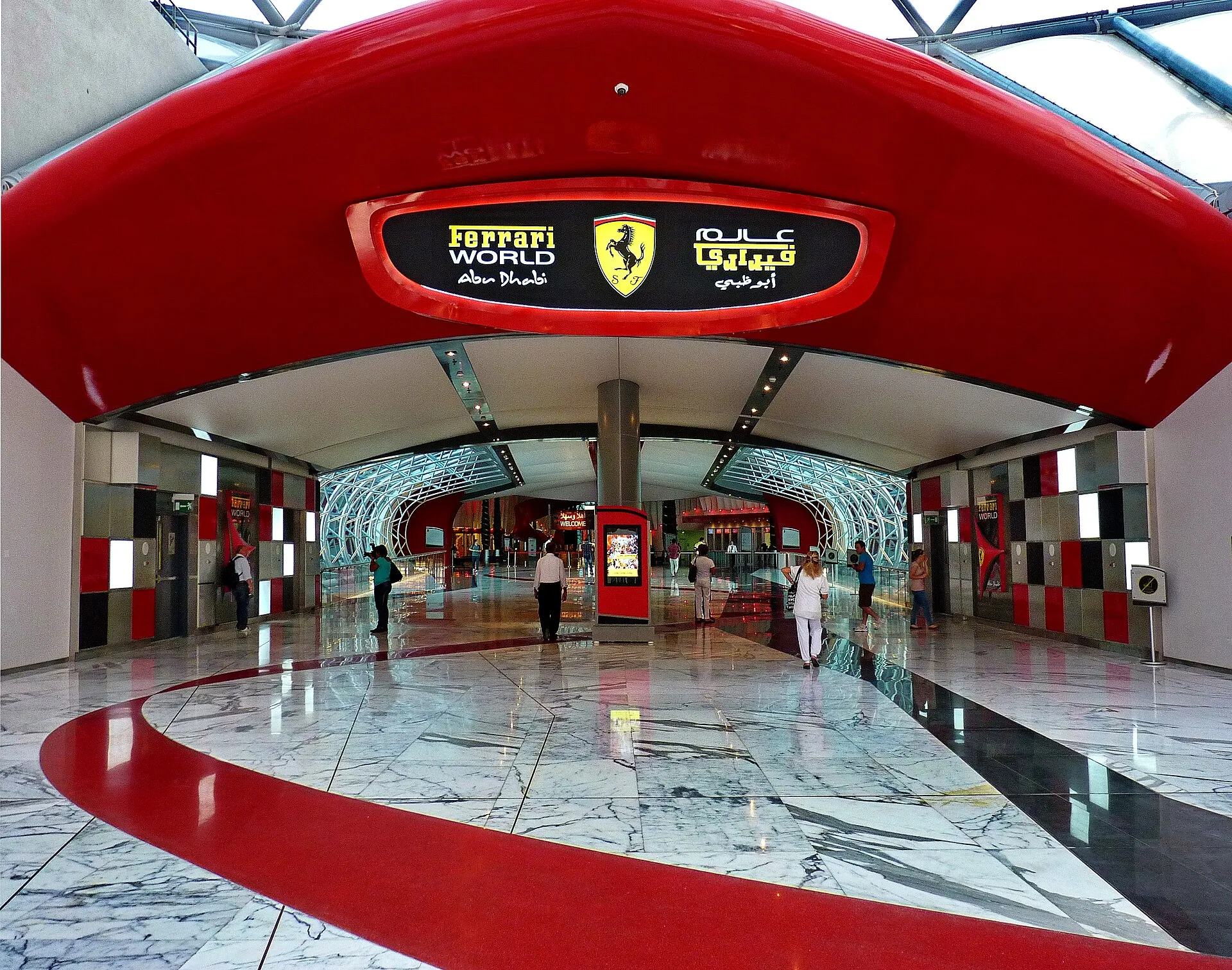 Ferrari World Abu Dhabi, Yas Island, Abu Dhabi